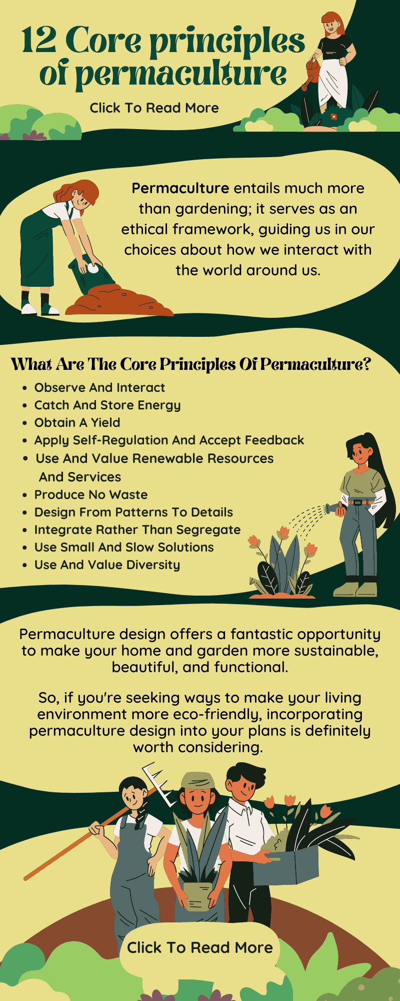 12 Core principles of permaculture