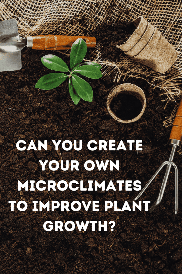 Can you create your own microclimates to improve plant growth?