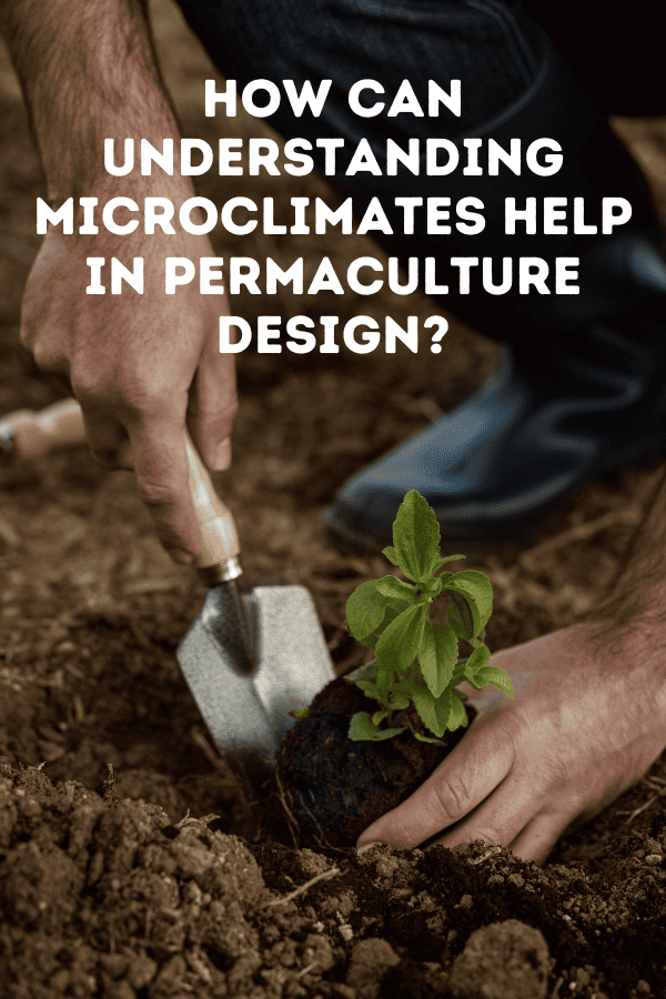 How can understanding microclimates help in permaculture design?
